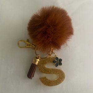 Letter S Keychain